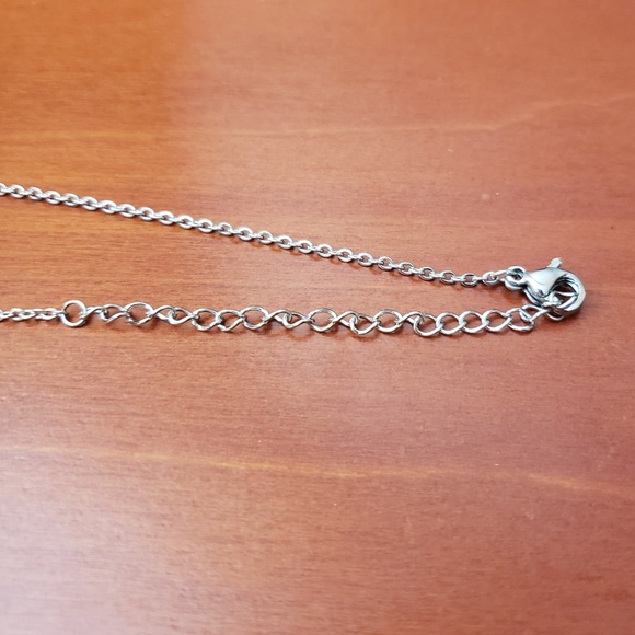 Elisa Gems Double Cubic zirconia silver necklace - Picture 3 of 7